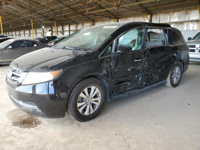 5FNRL5H41HB010830 - 2017 HONDA ODYSSEY EX BLACK photo 2