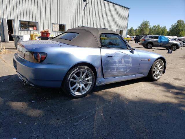 JHMAP21434S000564 - 2004 HONDA S2000 BLUE photo 3