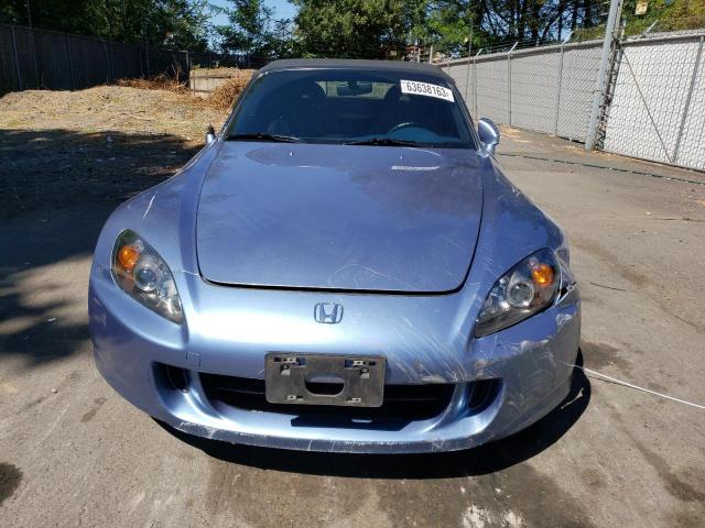 JHMAP21434S000564 - 2004 HONDA S2000 BLUE photo 5