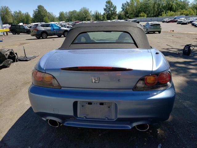 JHMAP21434S000564 - 2004 HONDA S2000 BLUE photo 6