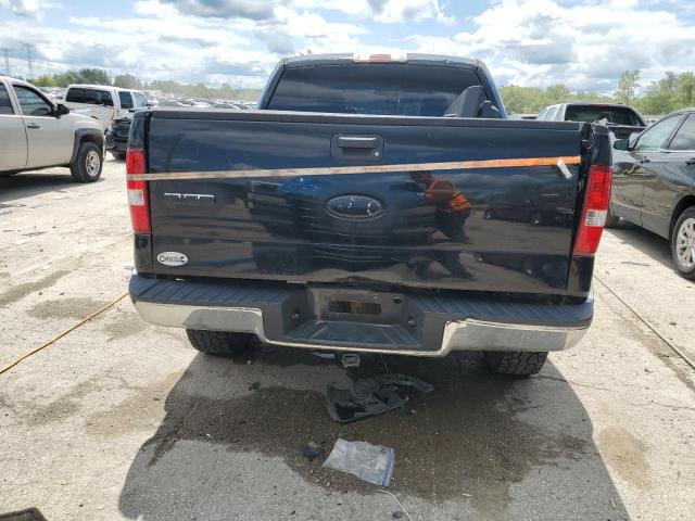 1FTPW14V76FB59287 - 2006 FORD F150 SUPERCREW BLACK photo 6