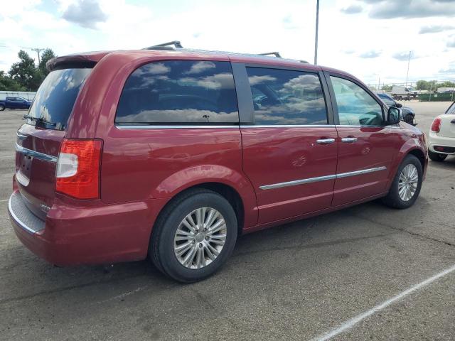 2C4RC1GG0DR569403 - 2013 CHRYSLER TOWN & COU LIMITED MAROON photo 3