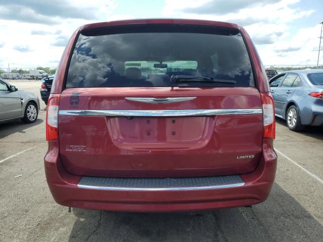 2C4RC1GG0DR569403 - 2013 CHRYSLER TOWN & COU LIMITED MAROON photo 6