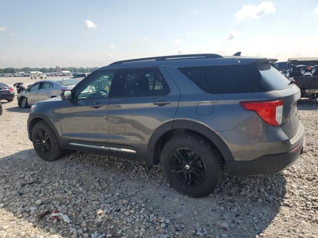 1FMSK8DH0MGB01257 - 2021 FORD EXPLORER XLT 灰色 照片 2
