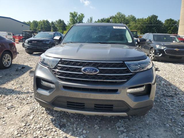 1FMSK8DH0MGB01257 - 2021 FORD EXPLORER XLT 灰色 照片 5