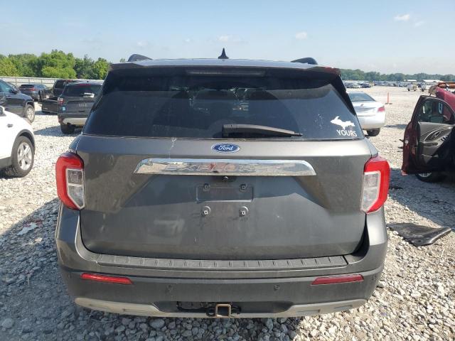 1FMSK8DH0MGB01257 - 2021 FORD EXPLORER XLT 灰色 照片 6