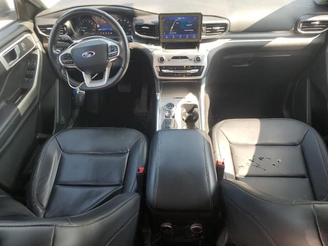 1FMSK8DH0MGB01257 - 2021 FORD EXPLORER XLT 灰色 照片 8
