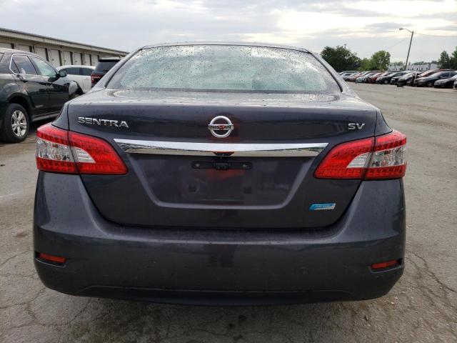 3N1AB7APXDL748348 - 2013 NISSAN SENTRA S GRAY photo 6