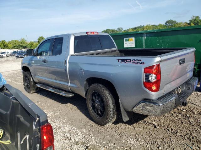 5TFRY5F12EX151949 - 2014 TOYOTA TUNDRA DOUBLE CAB SR/SR5 SILVER photo 2