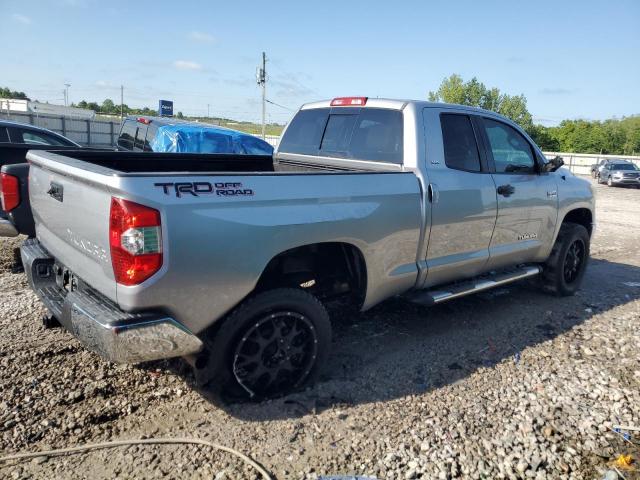 5TFRY5F12EX151949 - 2014 TOYOTA TUNDRA DOUBLE CAB SR/SR5 SILVER photo 3