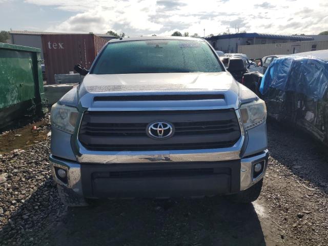 5TFRY5F12EX151949 - 2014 TOYOTA TUNDRA DOUBLE CAB SR/SR5 SILVER photo 5