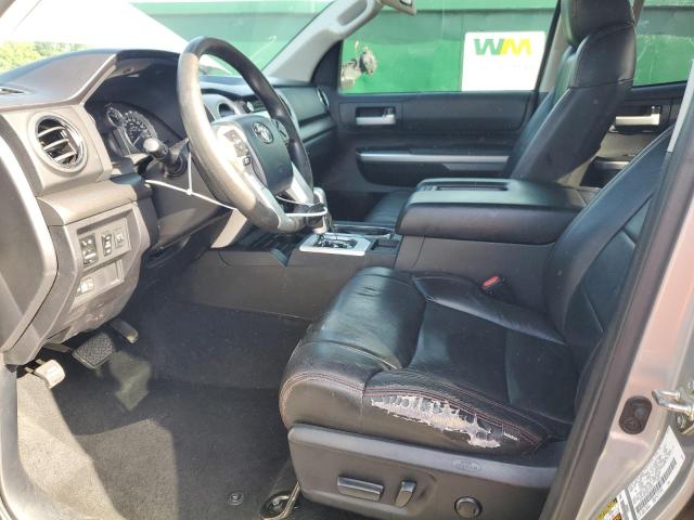 5TFRY5F12EX151949 - 2014 TOYOTA TUNDRA DOUBLE CAB SR/SR5 SILVER photo 7