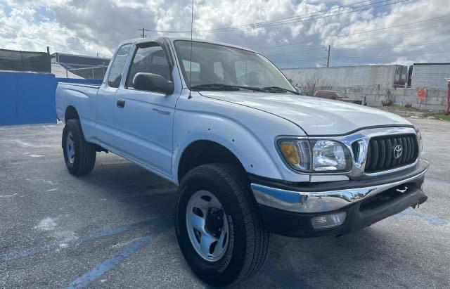 5TESM92N31Z812727 - 2001 TOYOTA TACOMA XTRACAB PRERUNNER WHITE photo 1