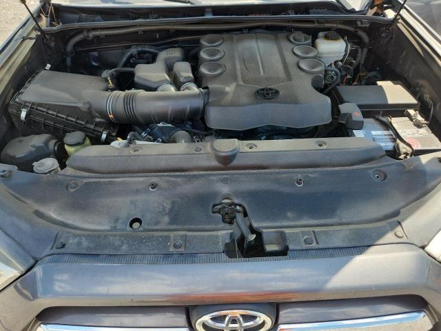 JTEZU5JR3E5074766 - 2014 TOYOTA 4RUNNER SR5 GRAY photo 12