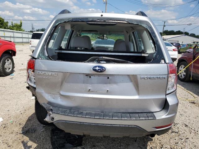 JF2SH6BC4AH775952 - 2010 SUBARU FORESTER XS SILVER photo 6