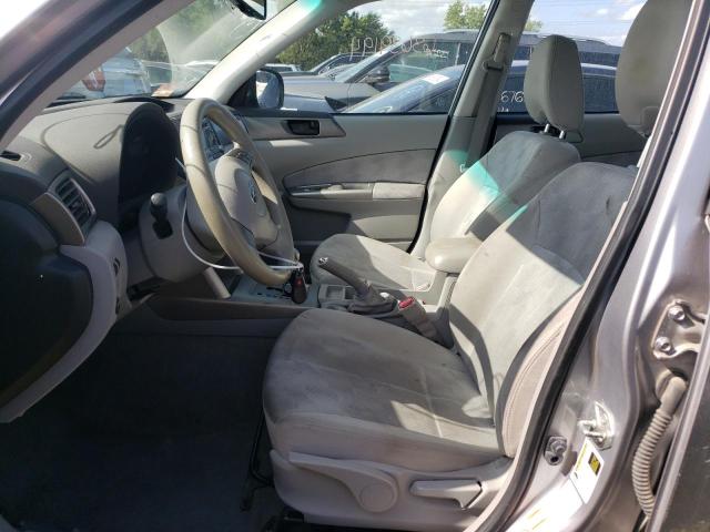 JF2SH6BC4AH775952 - 2010 SUBARU FORESTER XS SILVER photo 7