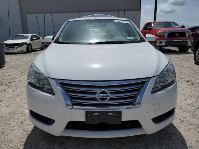 3N1AB7AP9FY360517 - 2015 NISSAN SENTRA S WHITE photo 5