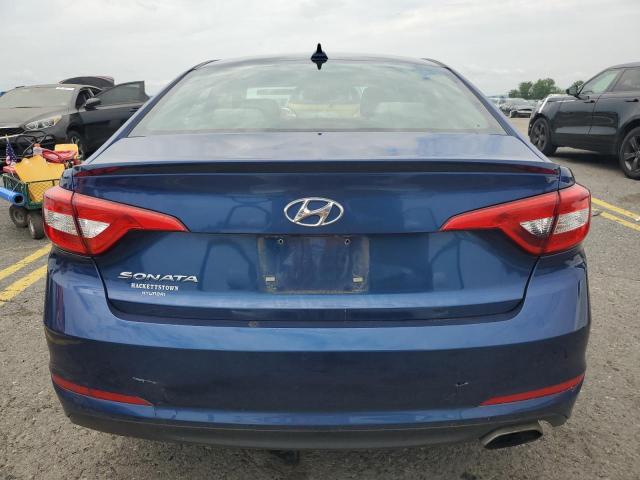 5NPE24AF7GH305745 - 2016 HYUNDAI SONATA SE BLUE photo 6