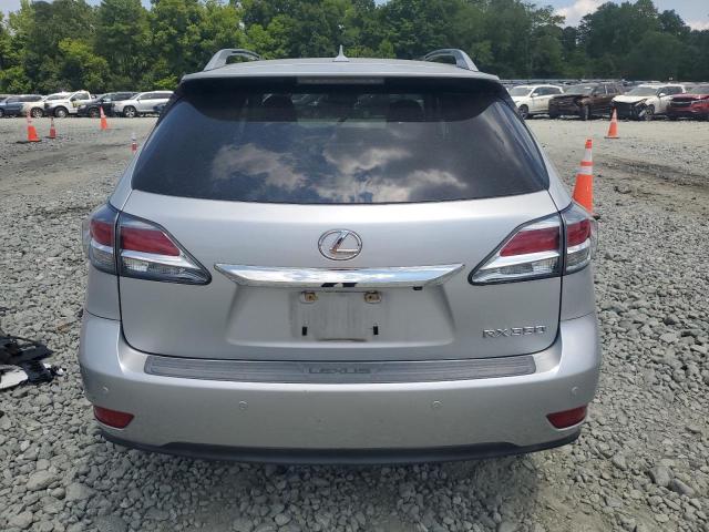 2T2ZK1BA7DC113772 - 2013 LEXUS RX 350 SILVER photo 6