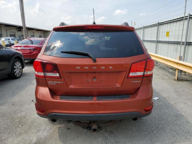 3C4PDDDG1CT235189 - 2012 DODGE JOURNEY CREW ORANGE photo 6