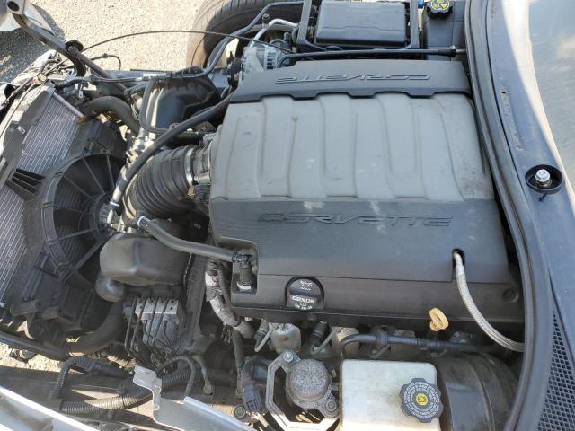 1G1YB3D73H5112076 - 2017 CHEVROLET CORVETTE STINGRAY 1LT SILVER photo 11