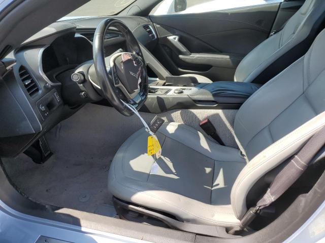 1G1YB3D73H5112076 - 2017 CHEVROLET CORVETTE STINGRAY 1LT SILVER photo 7