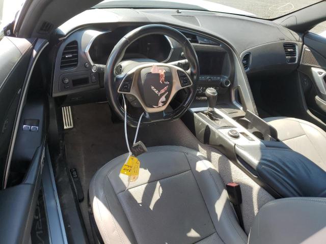 1G1YB3D73H5112076 - 2017 CHEVROLET CORVETTE STINGRAY 1LT SILVER photo 8