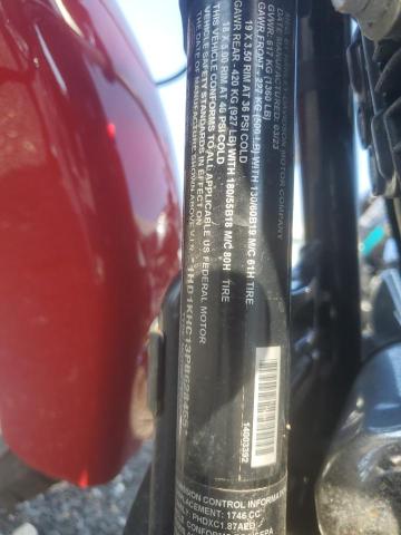 1HD1KHC13PB628455 - 2023 HARLEY-DAVIDSON FLTRX Կարմիր լուսանկար 8