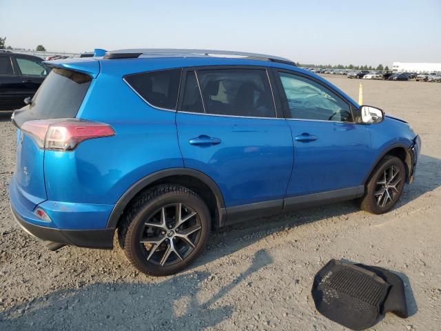 2T3JFREV3HW599639 - 2017 TOYOTA RAV4 SE BLUE photo 3