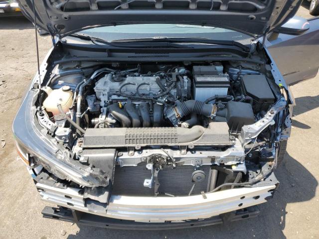 JTDEPMAE6MJ161858 - 2021 TOYOTA COROLLA LE BLUE photo 11