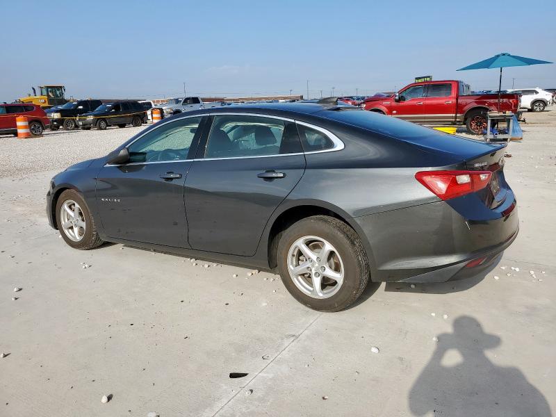1G1ZC5ST2JF197926 - 2018 CHEVROLET MALIBU LS Մոխրագույն լուսանկար 2
