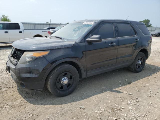 1FM5K8AR9DGC73619 - 2013 FORD EXPLORER POLICE INTERCEPTOR 黑色 照片 1