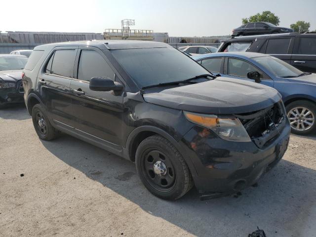 1FM5K8AR9DGC73619 - 2013 FORD EXPLORER POLICE INTERCEPTOR 黑色 照片 4
