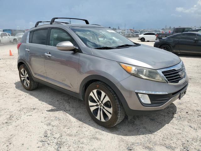 KNDPC3A22D7442931 - 2013 KIA SPORTAGE EX GRAY photo 4