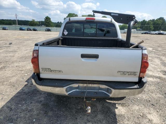 3TMJU62N26M022785 - 2006 TOYOTA TACOMA DOUBLE CAB PRERUNNER SILVER photo 6