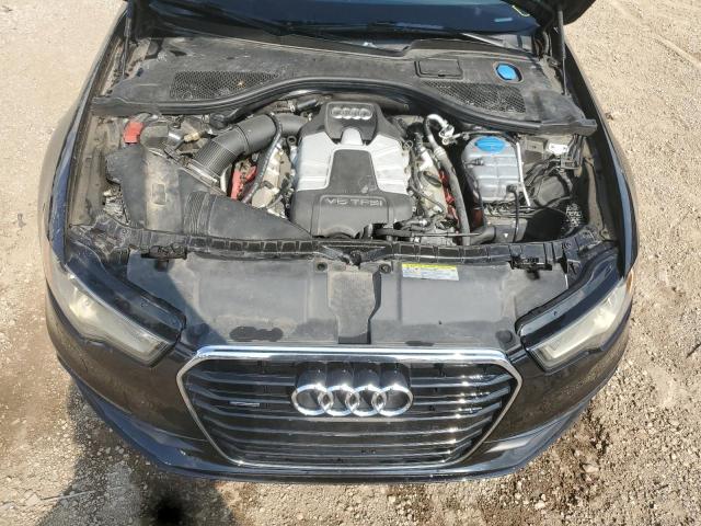 WAUHGAFC3CN159234 - 2012 AUDI A6 PRESTIGE BLACK photo 11