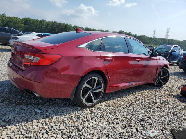 1HGCV1F30KA034587 - 2019 HONDA ACCORD SPORT RED photo 3