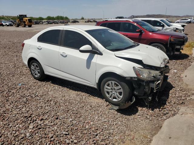 1G1JB5SH3H4135310 - 2017 CHEVROLET SONIC LS WHITE photo 4