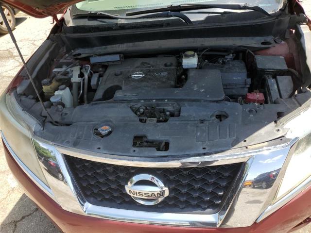 5N1AR2MN4EC641326 - 2014 NISSAN PATHFINDER S BURGUNDY photo 12