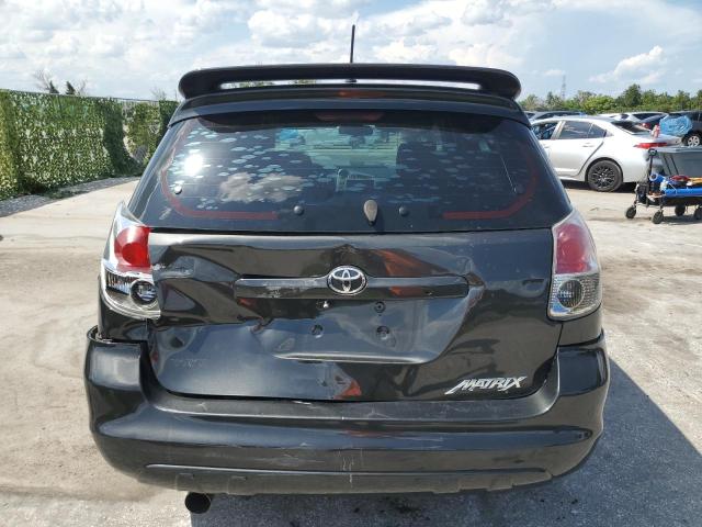 2T1KR32E25C378620 - 2005 TOYOTA COROLLA MA XR BLACK photo 6