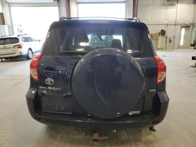 JTMBD33VX76030281 - 2007 TOYOTA RAV4 BLUE photo 6