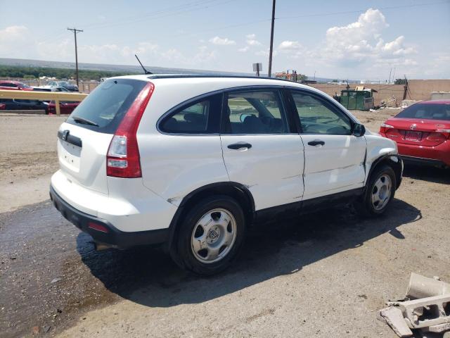 5J6RE38369L029338 - 2009 HONDA CR-V LX WHITE photo 3