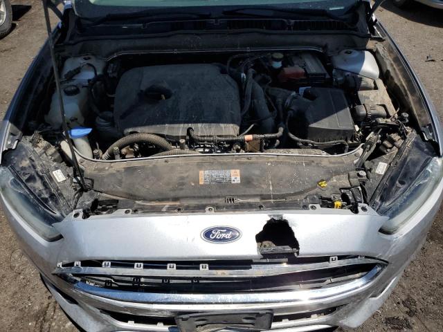 3FA6P0HD0ER329534 - 2014 FORD FUSION SE SILVER photo 11