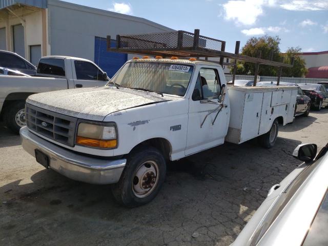 3FEKF37G1VMA22032 - 1997 FORD F-350 SUPE WHITE photo 1