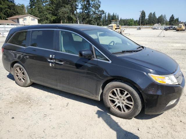 5FNRL5H4XDB007466 - 2013 HONDA ODYSSEY EX BLACK photo 4