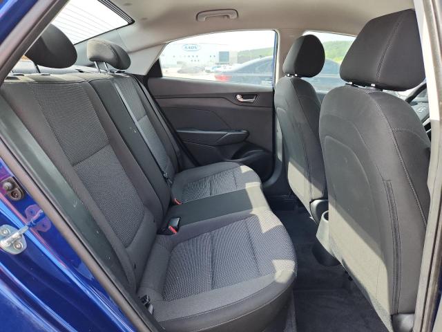 3KPC24A69LE118593 - 2020 HYUNDAI ACCENT SE BLUE photo 10