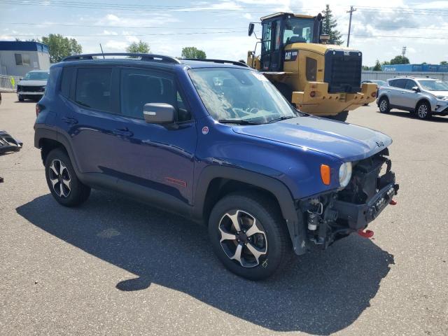 ZACNJDC13MPM09315 - 2021 JEEP RENEGADE TRAILHAWK BLUE photo 4