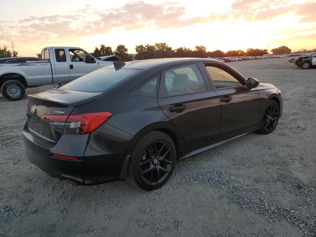 2HGFE2F55NH543715 - 2022 HONDA CIVIC SPORT BLACK photo 3