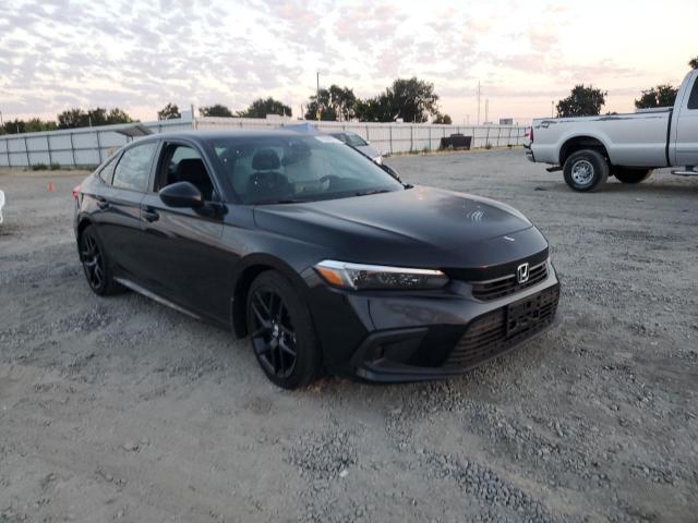 2HGFE2F55NH543715 - 2022 HONDA CIVIC SPORT BLACK photo 4