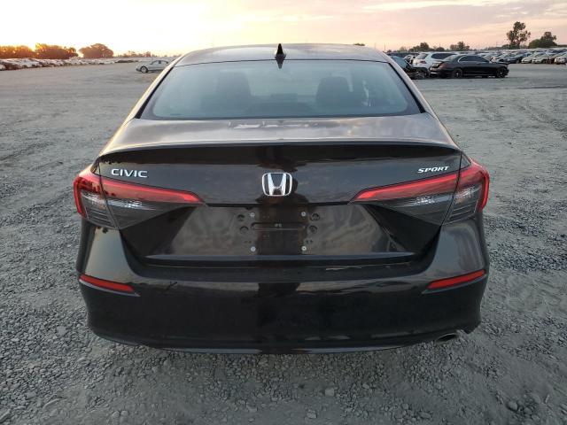2HGFE2F55NH543715 - 2022 HONDA CIVIC SPORT BLACK photo 6